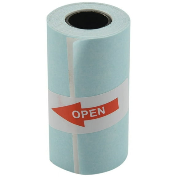12 Rolls Sticker Thermal Paper 57mm x 30mm Self-Adhesive Printer for Cash Register POS Receipt