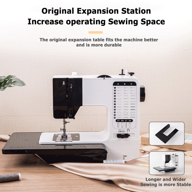 12 Stitches Mini Sewing Machine Electric Double Thread Sewing Machine