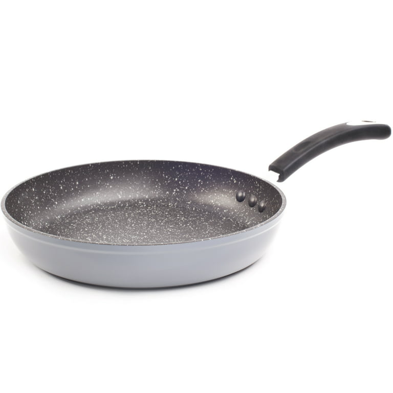 OSQI 14” Frying Pan with Lid, Large Non stick Frying Pan for
