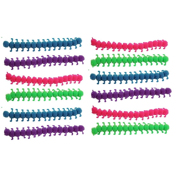 12 Stretchy Caterpillars