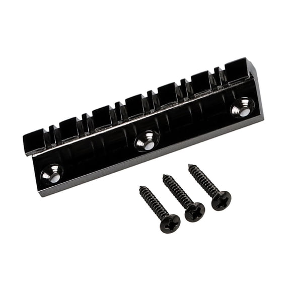 12 String Bass Guitar Bridge Adjustable String Bass Bridge Metal Texture Black Metal Bridge Present for Professional