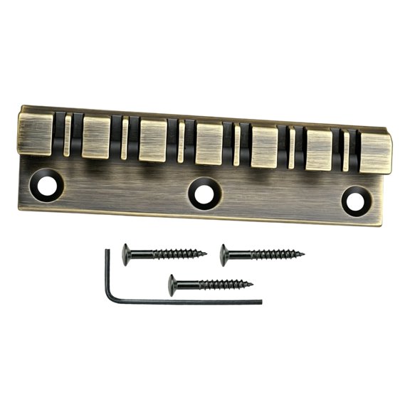 12 String Electric Guitar Bridge Fixed Metal Part for Repair Work