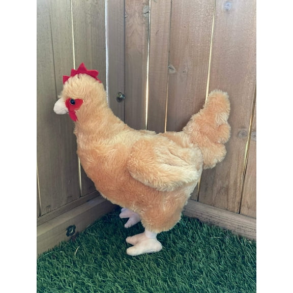 12" Stuffed Realistic Chicken Plush Toy