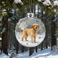 thumbnail image 1 of 12 Styles Dog Christmas Ornaments Set, 2D Acrylic Shatterproof Dog Theme Decor for Christmas Tree & Dog Lovers (K), 1 of 4