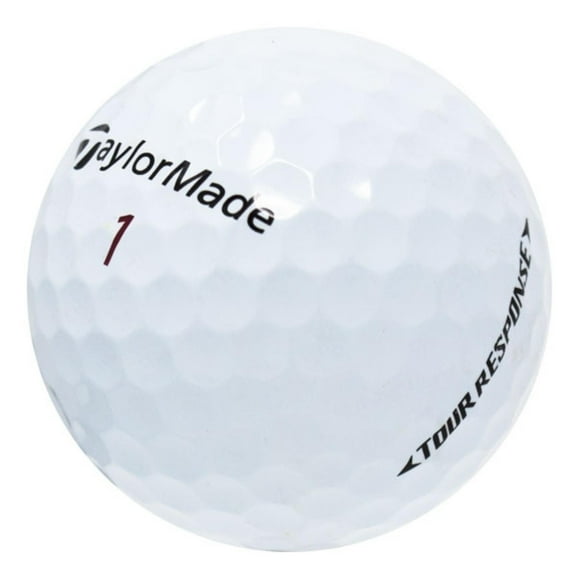 Pre-Owned 12 Taylormade Tour Response Golf Balls in Near Mint Condition, AAAA Quality, Recycled Used Golf Balls, Best Value Golf Balls, White