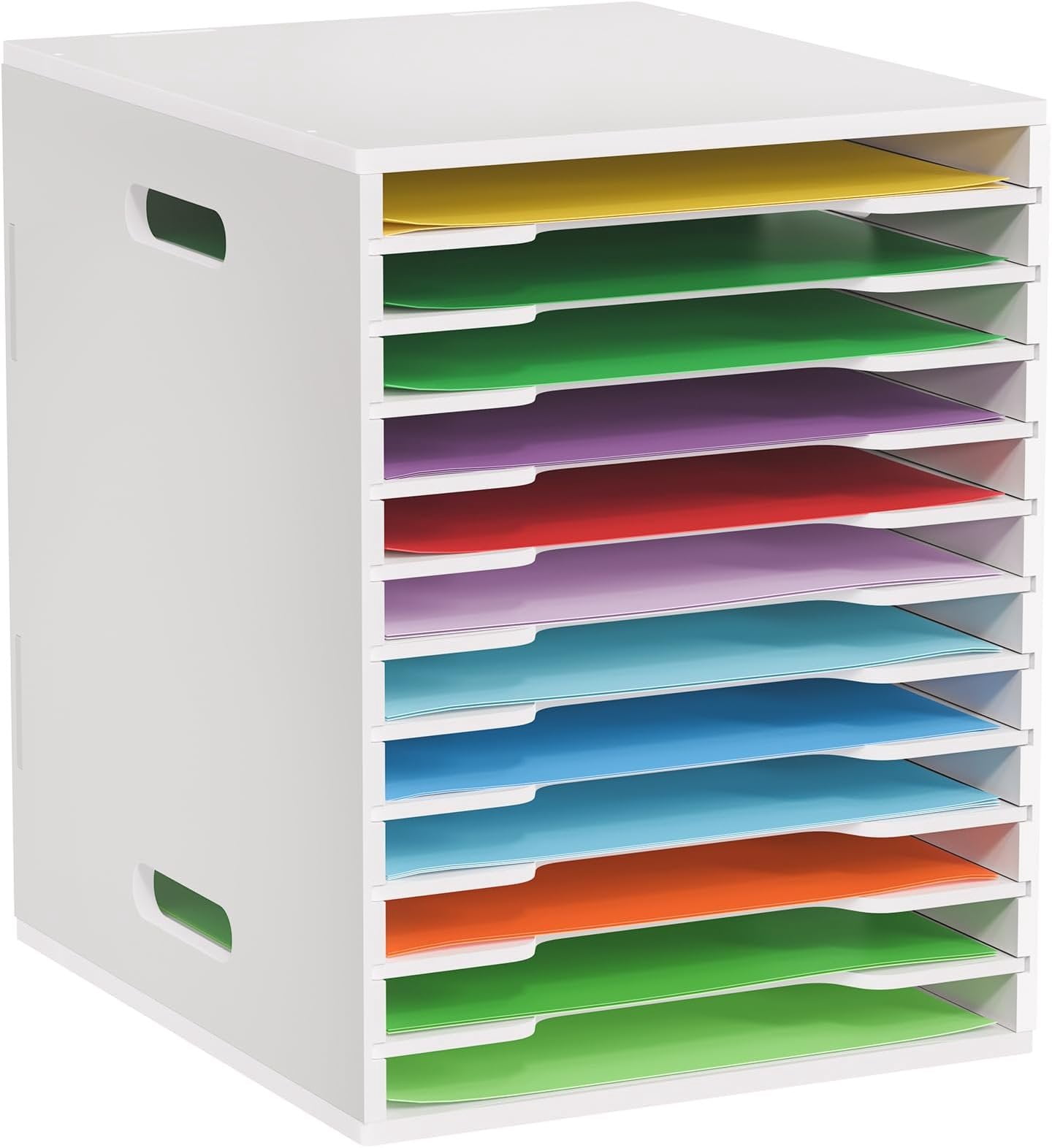 12 Tier 8.5" x 11" Scrapbook Paper Organizer - Walmart.com