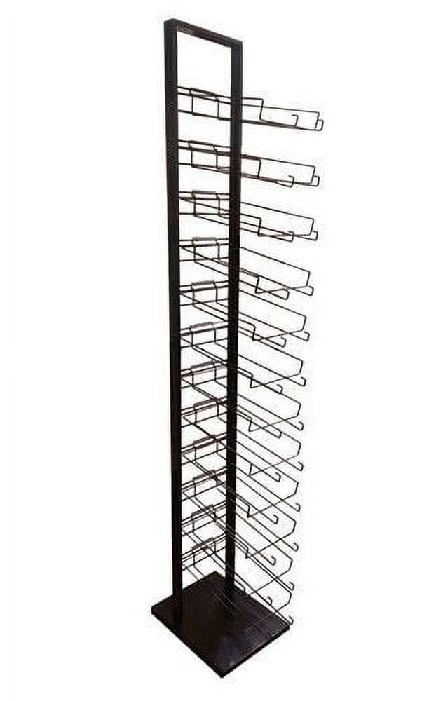 Multi Purpose Floorstanding Merchandiser Hat Rack Display for 336 Caps