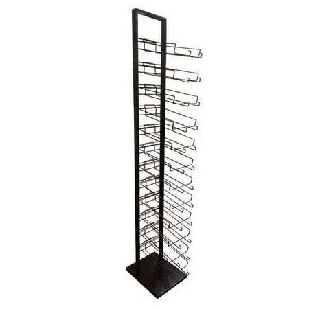 12 Tier Baseball Cap Hat Rack Floor Stand (Cap Tower Display)