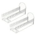thumbnail image 1 of 12 Tier Greeting Card Display Stand Acrylic Postcard Booth Art Display Rack Bookmark Storage Holder for Retail Counter Desk Tabletop, 1 of 8