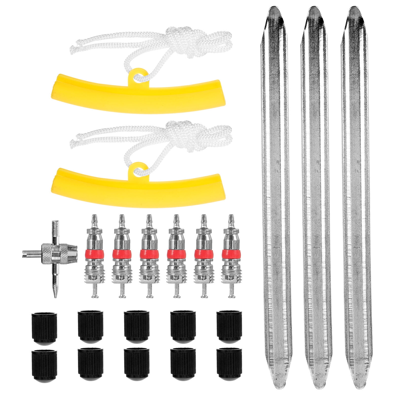 12” Tire Spoons Iron Set, Steel Tire Changing Removal Tool for Dirt