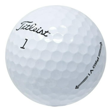 Pre-Owned LostGolfBalls - 12 Titleist Pro V1 Golf Balls in AAA Quality, Recycled Used Golf Balls, On The #1 Ball in Golf, White