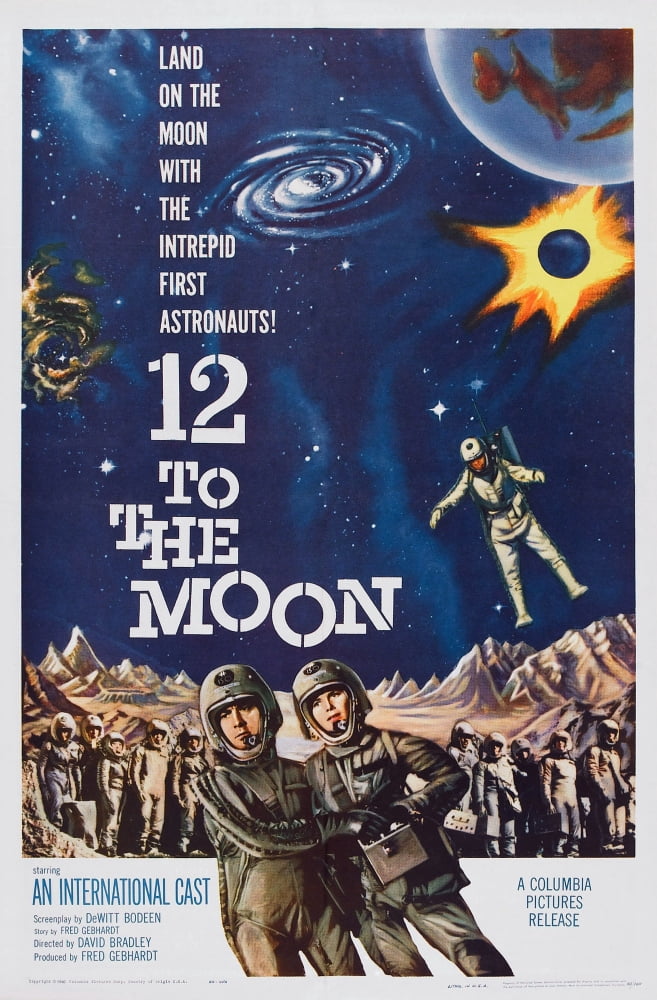 12 To The Moon U Canvas Art - (16 x 20)
