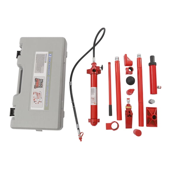 Modern 12 Ton Power Kit Oil Hose Hydraulic Jack Ram Autobody Frame Repair Power Tools for Loadhandler Truck Bed Unloader Farm and Hydraulic Equipment Construction