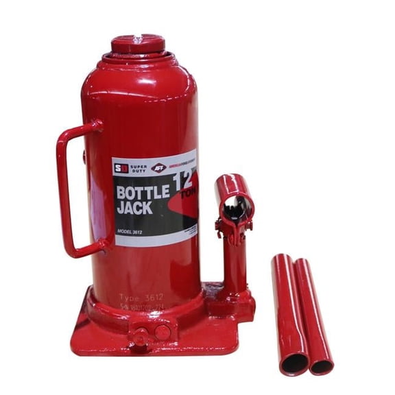 12 Ton Short Super Duty Welded Bottle Jack