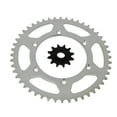 thumbnail image 1 of 12 Tooth Front and 48 Tooth Rear Silver Sprocket fits Suzuki DR-Z400E 2000-2007, 1 of 5