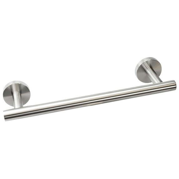 12" Towel Bar Rail Brushed Nickel Wall Mounted Towel Holder Bathroom Kitchen Cloths Hanger 304 Stainless Steel