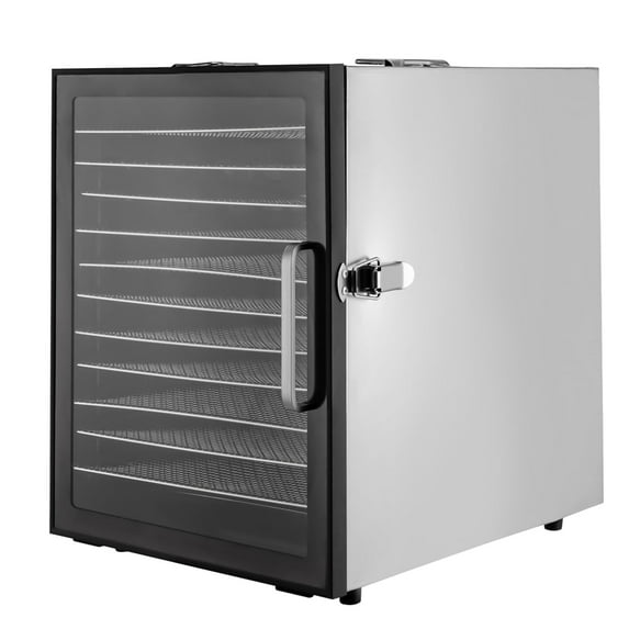 TOOL1SHOoo 12-Tray Commercial Food Dehydrator with Timer, Digital Temperature Control for Fruit Vegetables Herbs and Flowers Drying