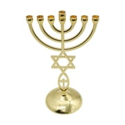 12 Tribes Menorah 7 Branch Holder Jerusalem Temple Candlestick Religious Candelabra for Church Decoration