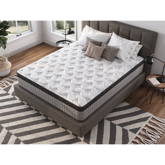 12" Twin Gel- Memory Foam Mattress - Reduces And Improves Sleep Gel Spring Provides A Comfortable Sleeping Position