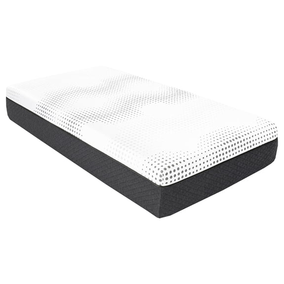 12" Twin Mattress, Green Tea Infusion - Pocket Coils Reduce Motion Transfer - Bedroom Usage / Sleep Undisturbed by Movement