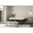 thumbnail image 1 of 12" Twin Xl Mattress - Copper . Copper- Cooling Comfort. Supportive Coil System. 3" Memory Layer, 1" Soft 6" Pocketed Coils. . Black And Gray. Foam Spring 12". Serenity Nights. +, 1 of 2