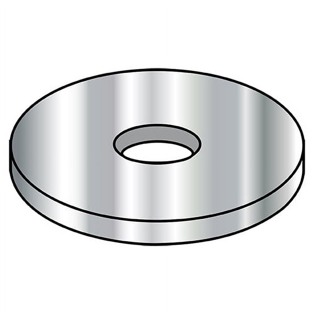 12 Type B Flat Washer Wide 300 Series Stainless Steel DFAR Made in USA (Pack Qty 1,000) BC-12WFBW300