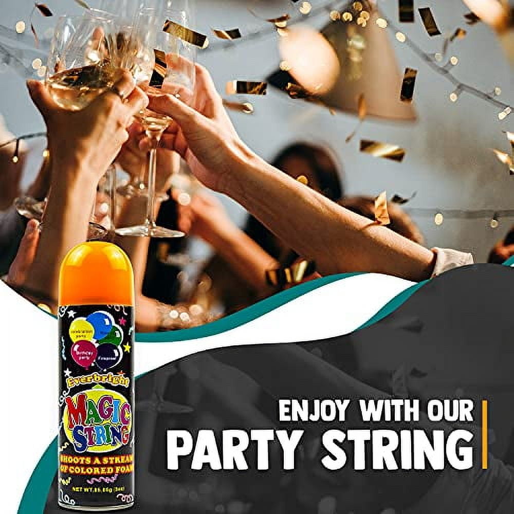 12 - Ultimate Spray String for Kids. Elevate Your Celebrations with ...