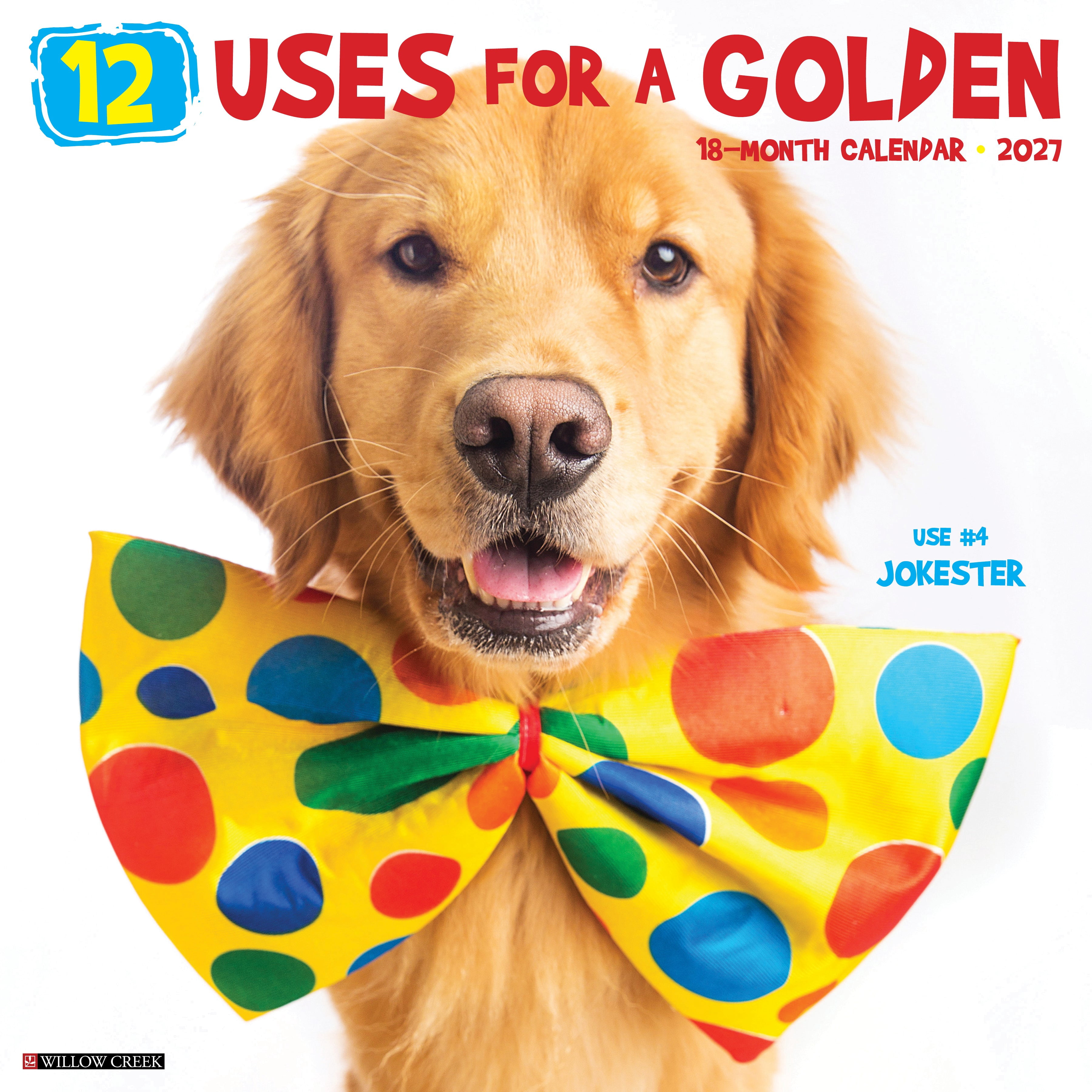 Willow Creek Press, 12 Uses for a Golden 2027 Wall Calendar