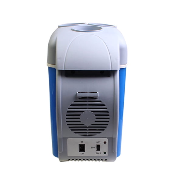 FUEENIRVA Portable Car Refrigerator Cooler 1 Set Compact Plastic Mini Fridge for Travel and Outdoor Use