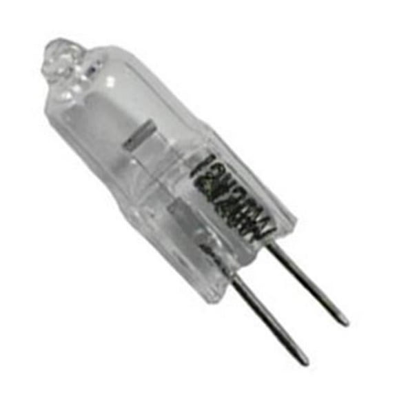 12 V No.JC20 Halogen Bulb, Carded Pack of 2