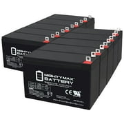 12 VOLT 9 AH SLA BATTERY NB terminal - 10 Pack