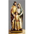 12" Val Gardena Holy Family Statue
