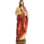 Autom Val Gardena Sacred Heart Statue, 12