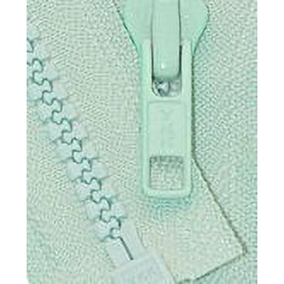12" Vislon Zipper ~ YKK #5 Molded Plastic ~ Separating - 823 Light Mint (1 Zipper / Pack)