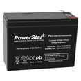thumbnail image 1 of PowerStar 12 Volt 10 AH Rechargeable Sealed Lead Acid Battery (SLA) F2 .250 12V, 1 of 7
