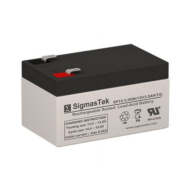 12 Volt 3.5 Amp F2 High Rate Sealed Lead Acid Battery