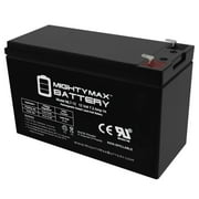 12 Volt 7ah Rechargeable Battery with F1 (.187") Terminals