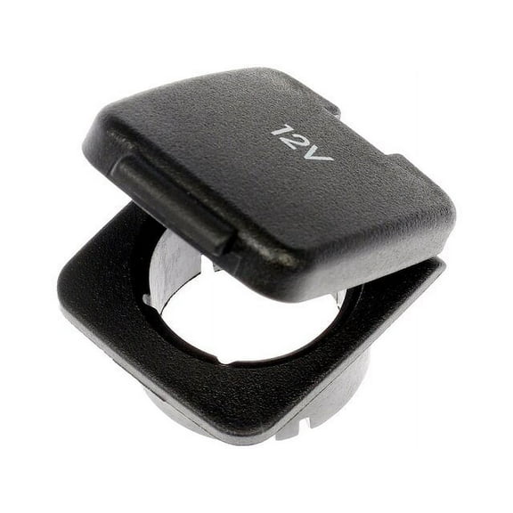 12 Volt Accessory Power Outlet Cover - Compatible with 2015 - 2020 Ford F-150 - Dorman