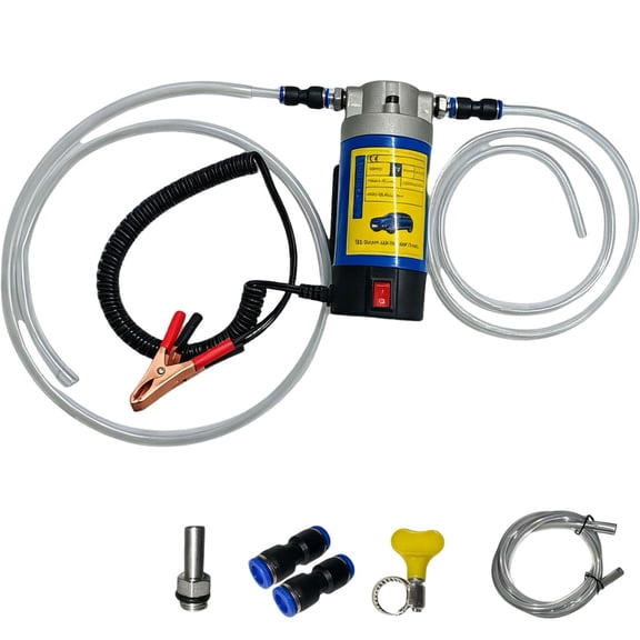 12 Volt Oil Extractor Pump, Portable Self Priming Oil Change Pump Dipstick Oil Extractor Pump for DIY Engine Oil Change, for Car Mower Boat