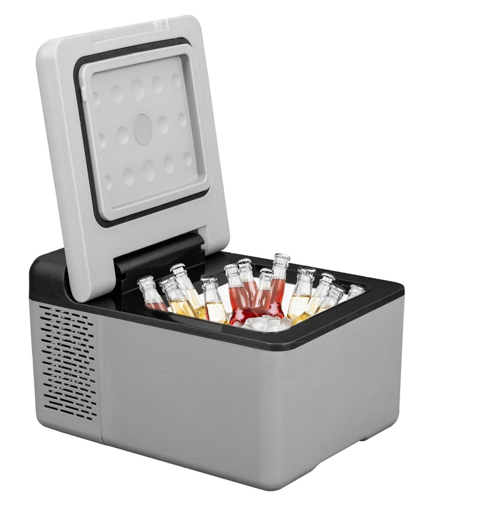 12 Volt Refrigerator 10 Qt, Portable Car Fridge Freezer -4 to 68°F with APP Control, 12V/24V DC & 110-220V AC for Camping, Travel, Outdoor & Home