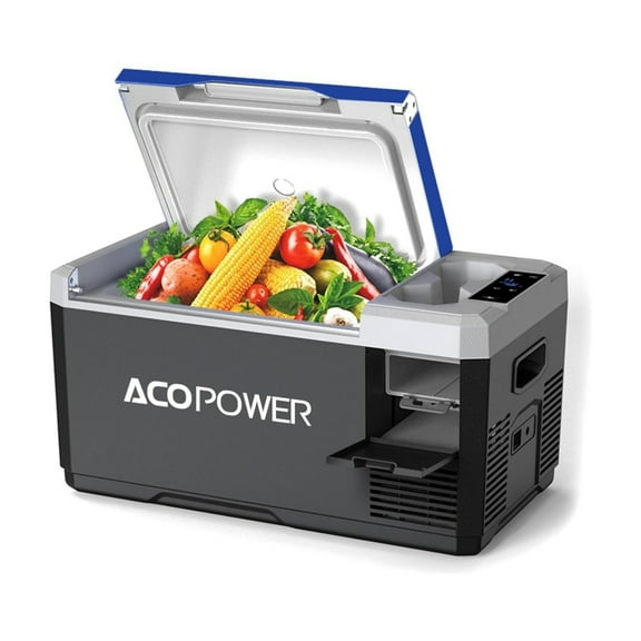 12 Volt Refrigerator APP Control Car Fridge 19QT/29QT Compressor Electric Cooler Battery Powered Portable Freezer For RV Boat