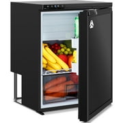 12 Volt Refrigerator, Aobosi 65L2.3cu.ft. RV Fridge Freezer, Car Refrigerator WIFI APP Control with Lock, 4 -46  Travel Refrigerator Fridge 12/24V DC for Truck, RV, Camping