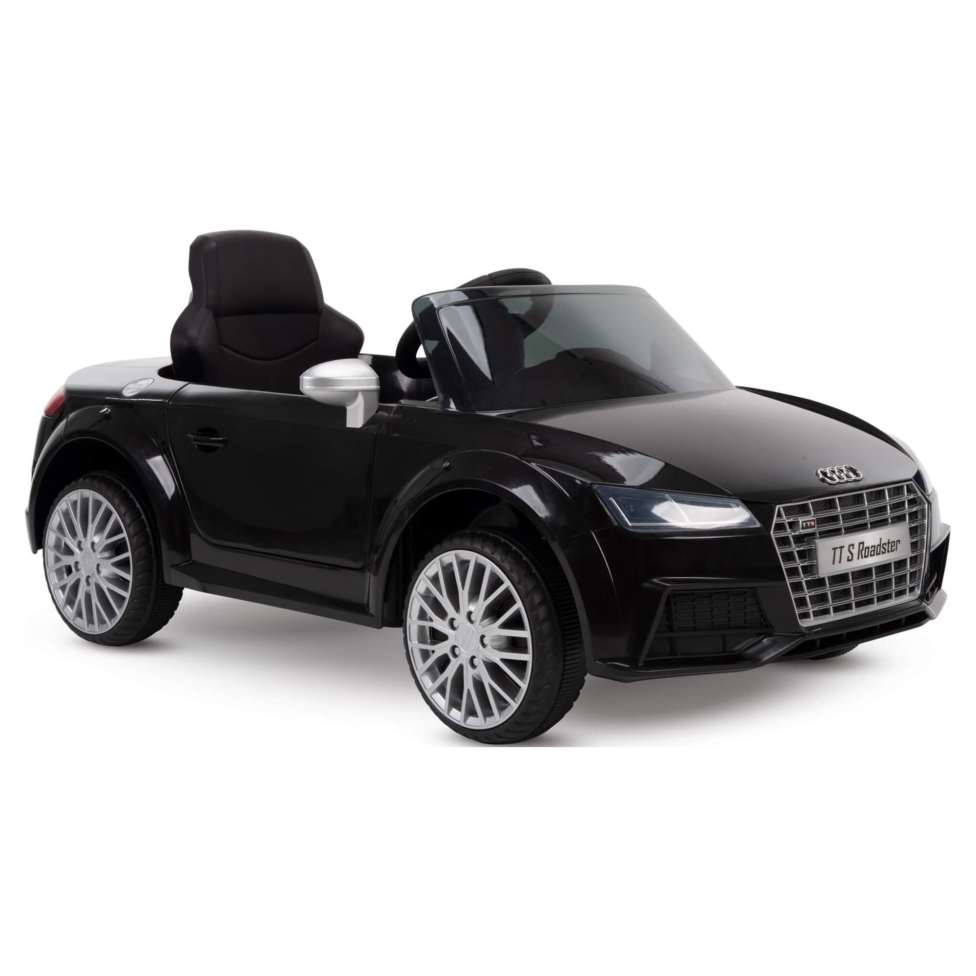 12 Volts Audi Electric Battery-Powered Ride-on Car, for Children ages 3+ Years, Black, by Huffy - image 1 of 6