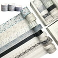 thumbnail image 1 of 12 Volumes Masking Tapes Set Japanese Decorative Writable Vintage Sticker For DIY Crafts Arts Scrapbooking Journal Planners, 1 of 4