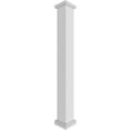 thumbnail image 1 of 12"W x 06'H Craftsman Classic, Square Non-Tapered, Smooth Column, Tuscan Base, Tuscan Capital, 1 of 9