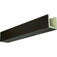 thumbnail image 1 of 12"W x 10"H x 22'L 3-Sided (U-beam) Sandblasted Endurathane Faux Wood Ceiling Beam, Premium Hickory, 1 of 3
