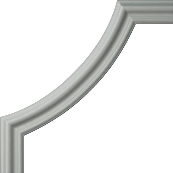 12"W x 12"H x 3/4"P Seville Panel Moulding Corner (matches moulding PML01X00SE)