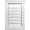 thumbnail image 1 of 12"W x 16"H Rectangle Urethane Gable Vent Louver, Non-Functional, 1 of 10