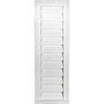 thumbnail image 1 of 12"W x 28"H Rectangle Urethane Gable Vent Louver, Non-Functional, 1 of 11