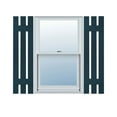 thumbnail image 1 of 12"W x 30"H Lifetime Vinyl, Custom Three Board Spaced (2 Batten), Board-n-Batten Shutters, w/Shutter-Loks (Per Pair), Midnight Blue, 1 of 15